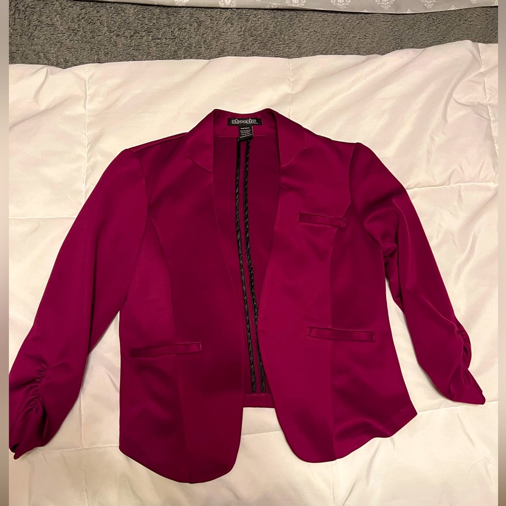 Purple women’s blazer